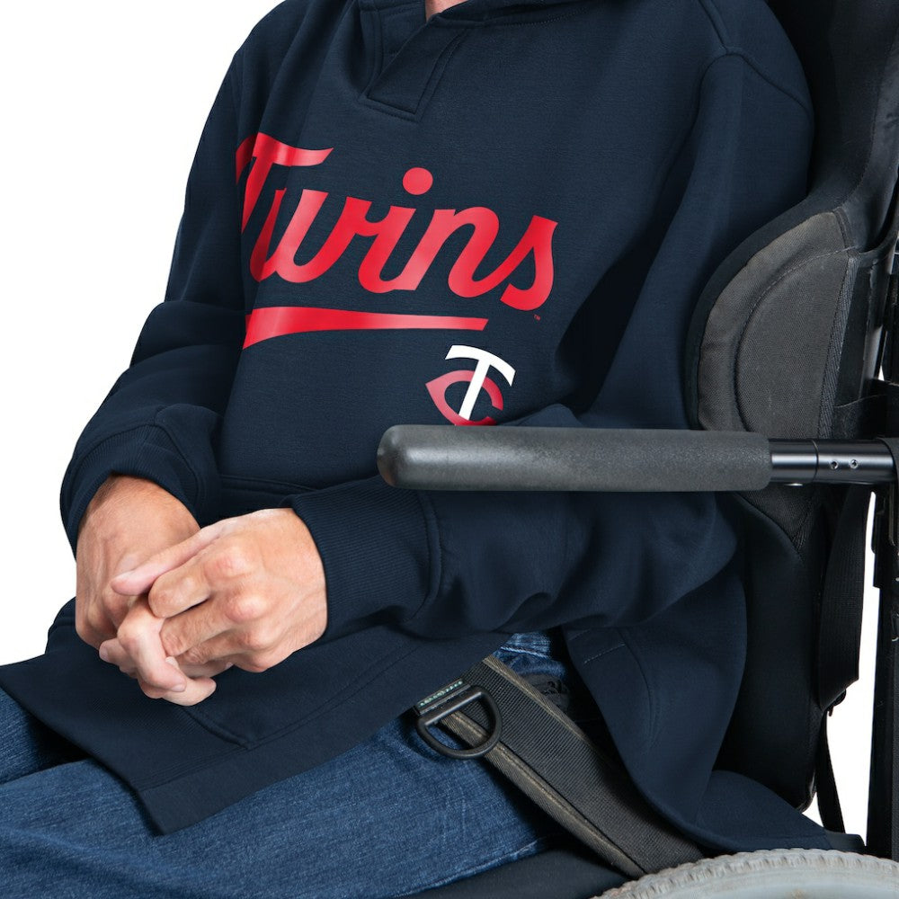 Minnesota Twins G-III Sports by Carl Banks Adaptive Lockup Fleece Hoodie - MLB