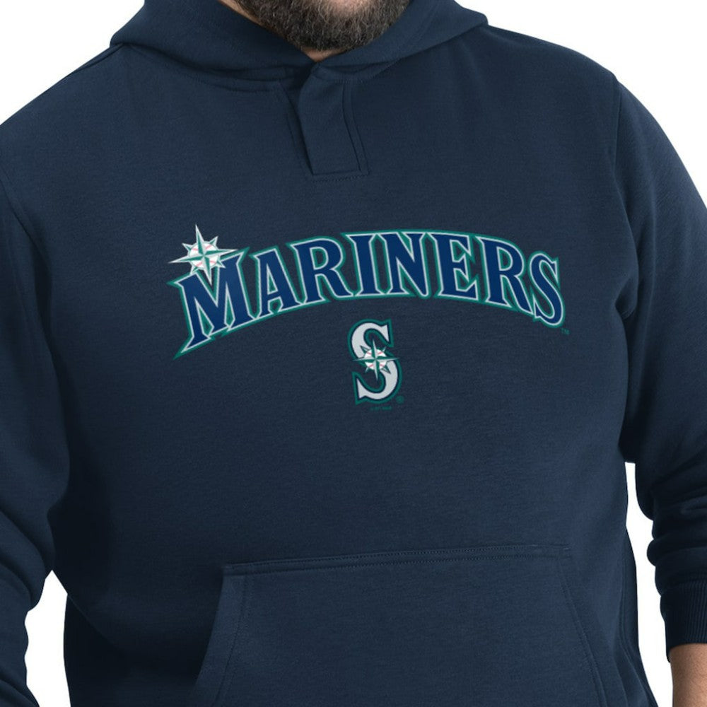 Seattle Mariners G-III Sports by Carl Banks Adaptive Lockup Fleece Hoodie - MLB