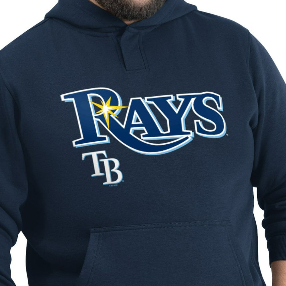 Tampa Bay Rays G-III Sports by Carl Banks Adaptive Lockup Fleece Hoodie - MLB