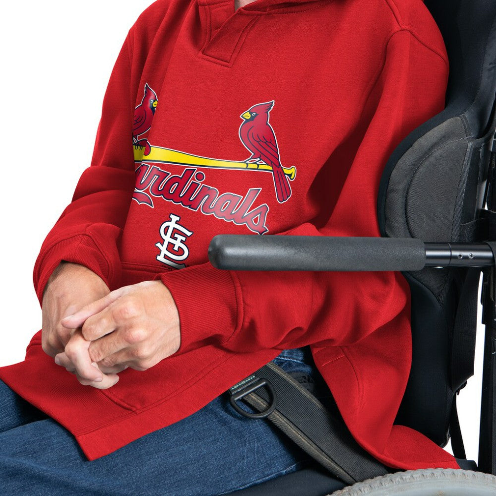 St. Louis Cardinals G-III Sports by Carl Banks Adaptive Lockup Fleece Hoodie - MLB