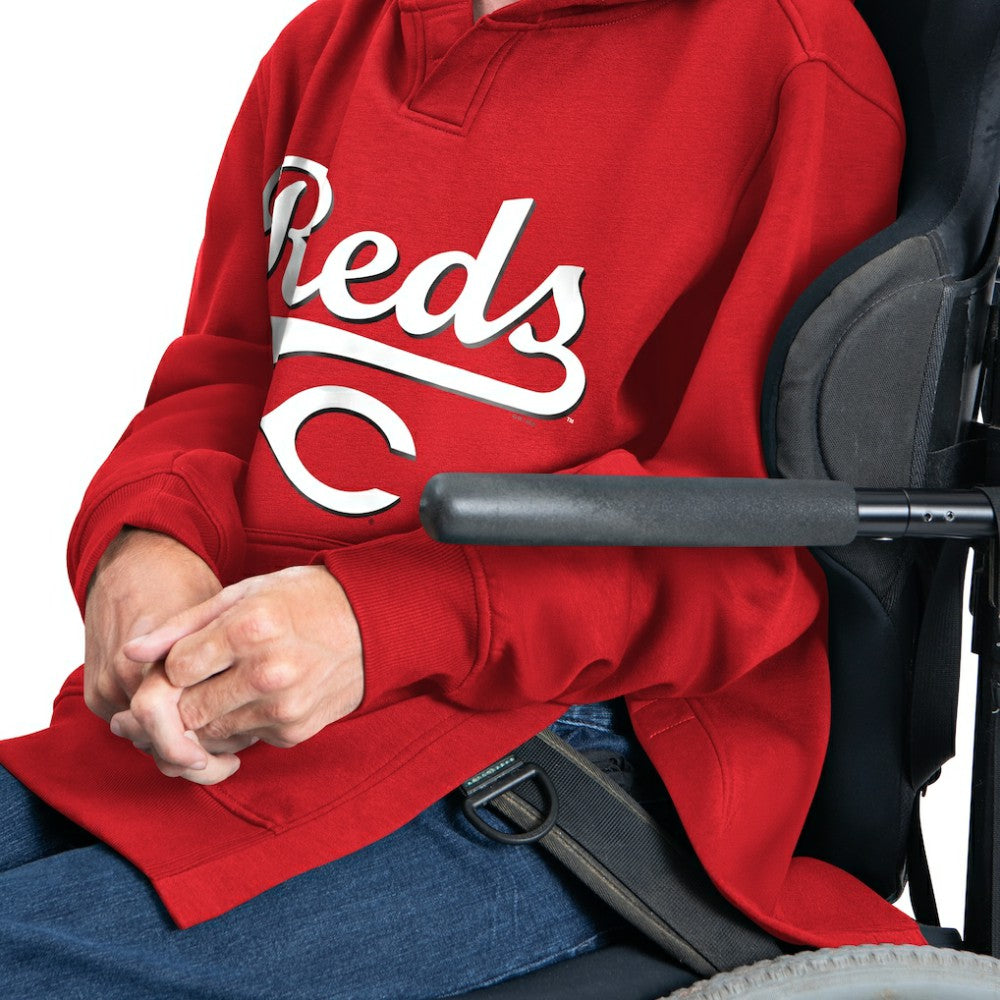 Cincinnati Reds G-III Sports by Carl Banks Adaptive Lockup Fleece Hoodie - MLB