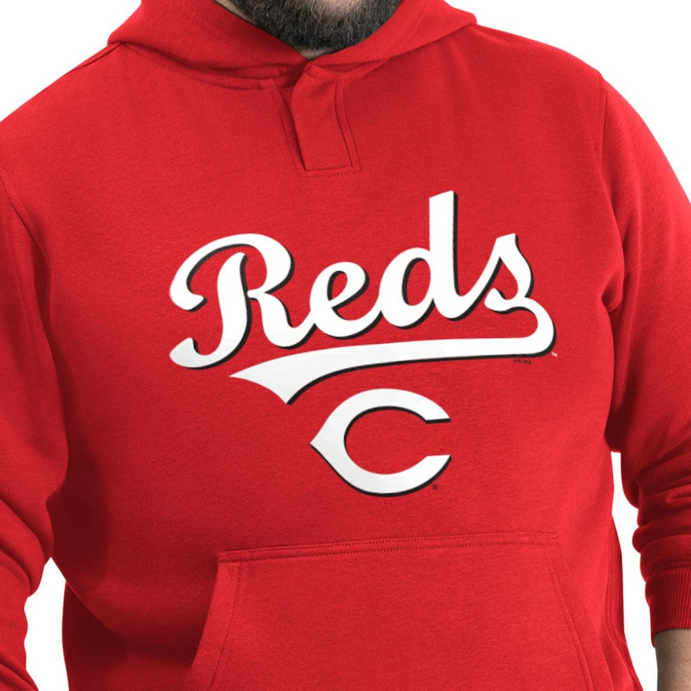 Cincinnati Reds G-III Sports by Carl Banks Adaptive Lockup Fleece Hoodie - MLB