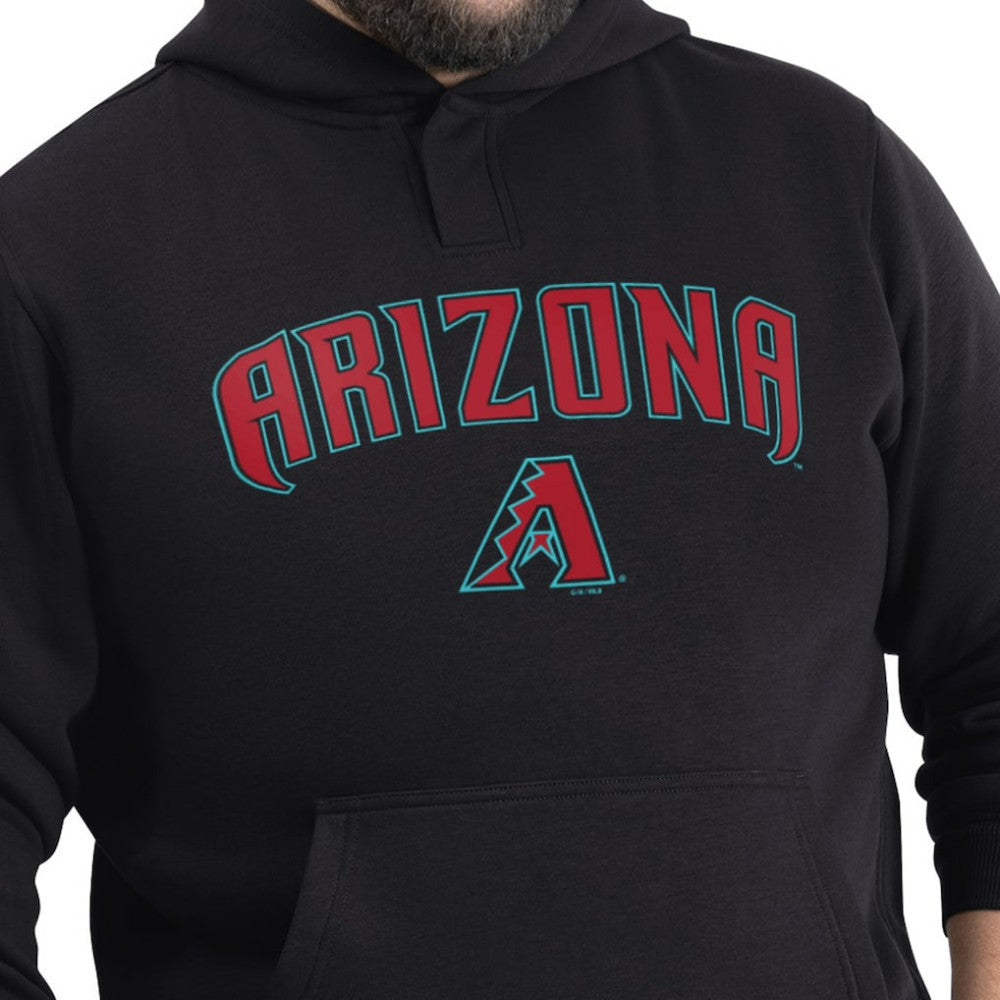 Arizona Diamondbacks G-III Sports by Carl Banks Adaptive Lockup Fleece Hoodie - MLB