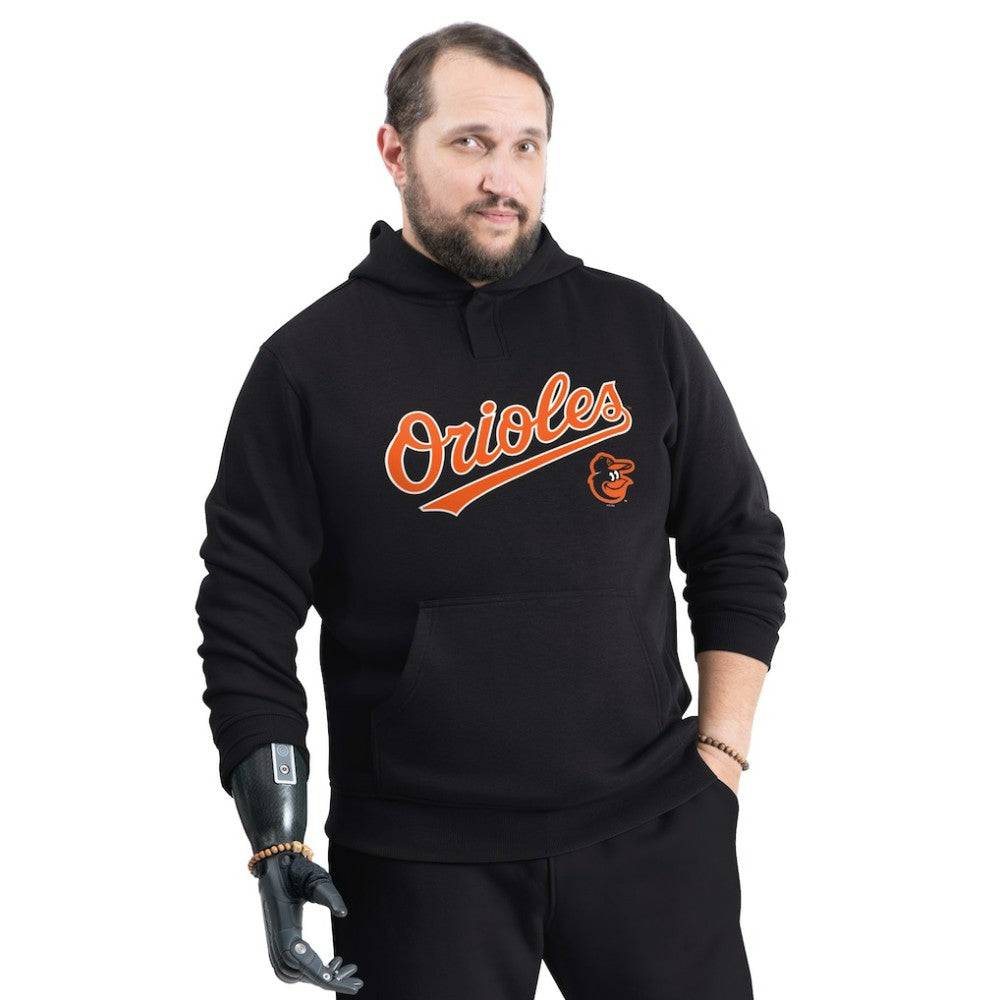 Baltimore Orioles G-III Sports by Carl Banks Adaptive Lockup Fleece Hoodie - MLB
