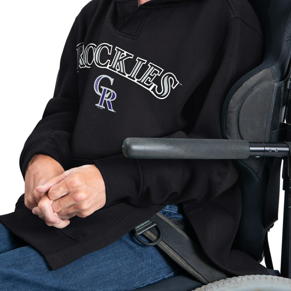 Colorado Rockies G-III Sports by Carl Banks Adaptive Lockup Fleece Hoodie - MLB