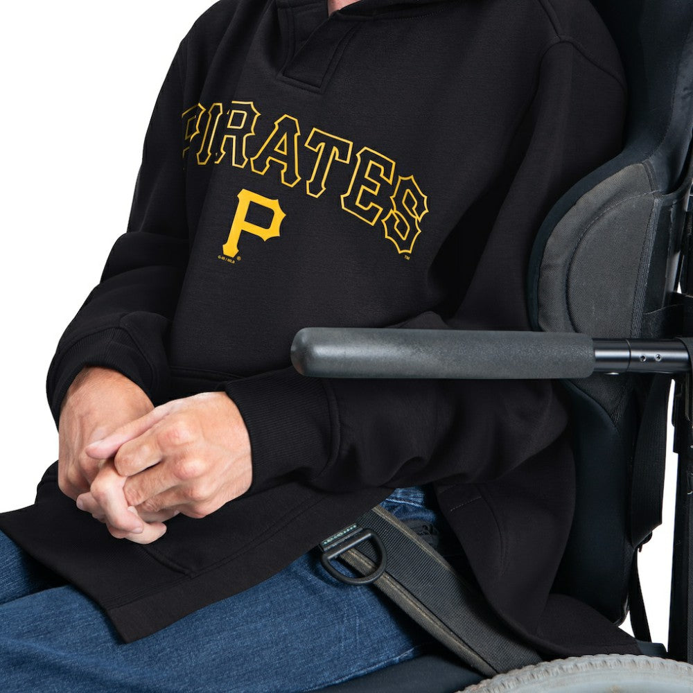 Pittsburgh Pirates G-III Sports by Carl Banks Adaptive Lockup Fleece Hoodie - MLB