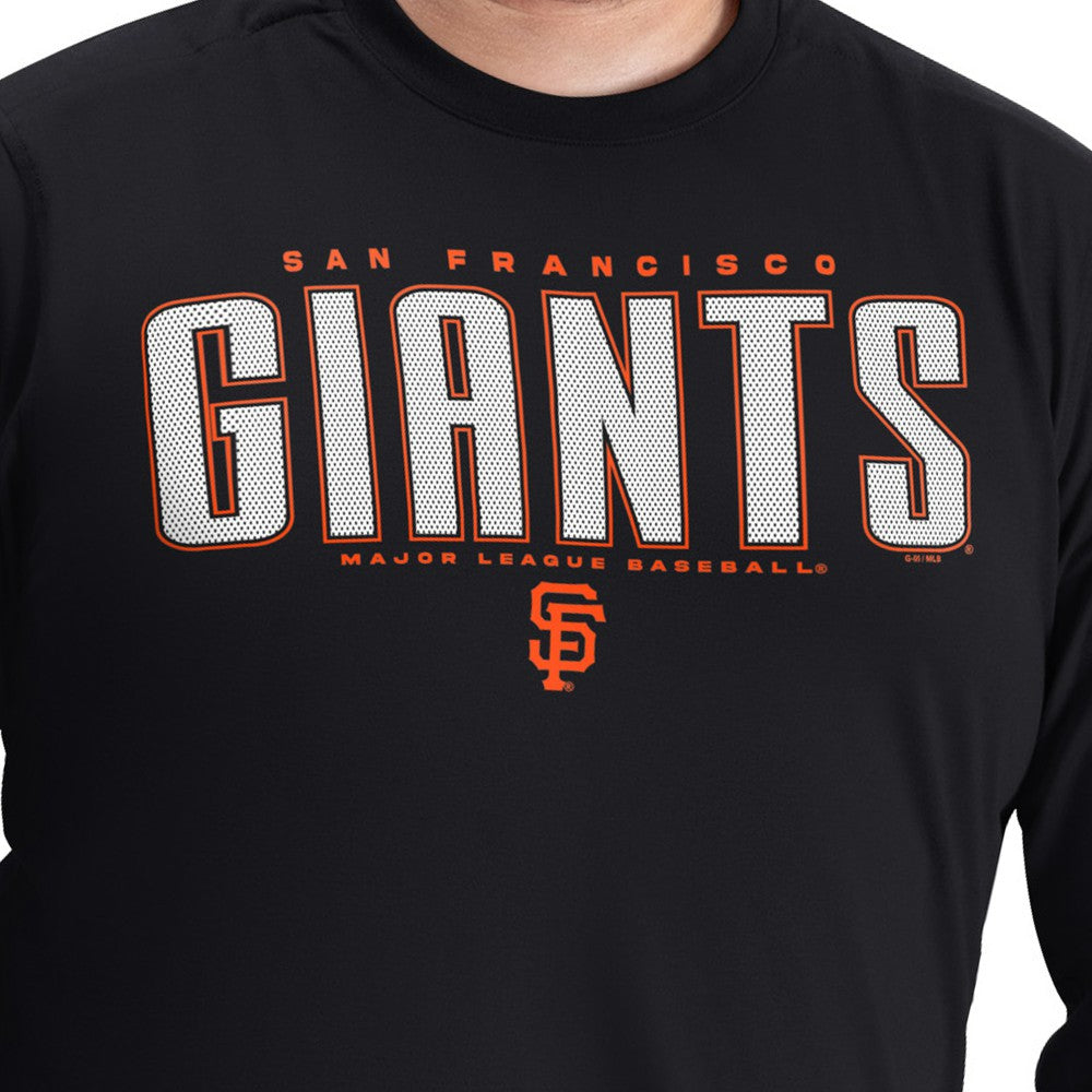 San Francisco Giants G-III Sports by Carl Banks Adaptive Long Sleeve T-Shirt - MLB