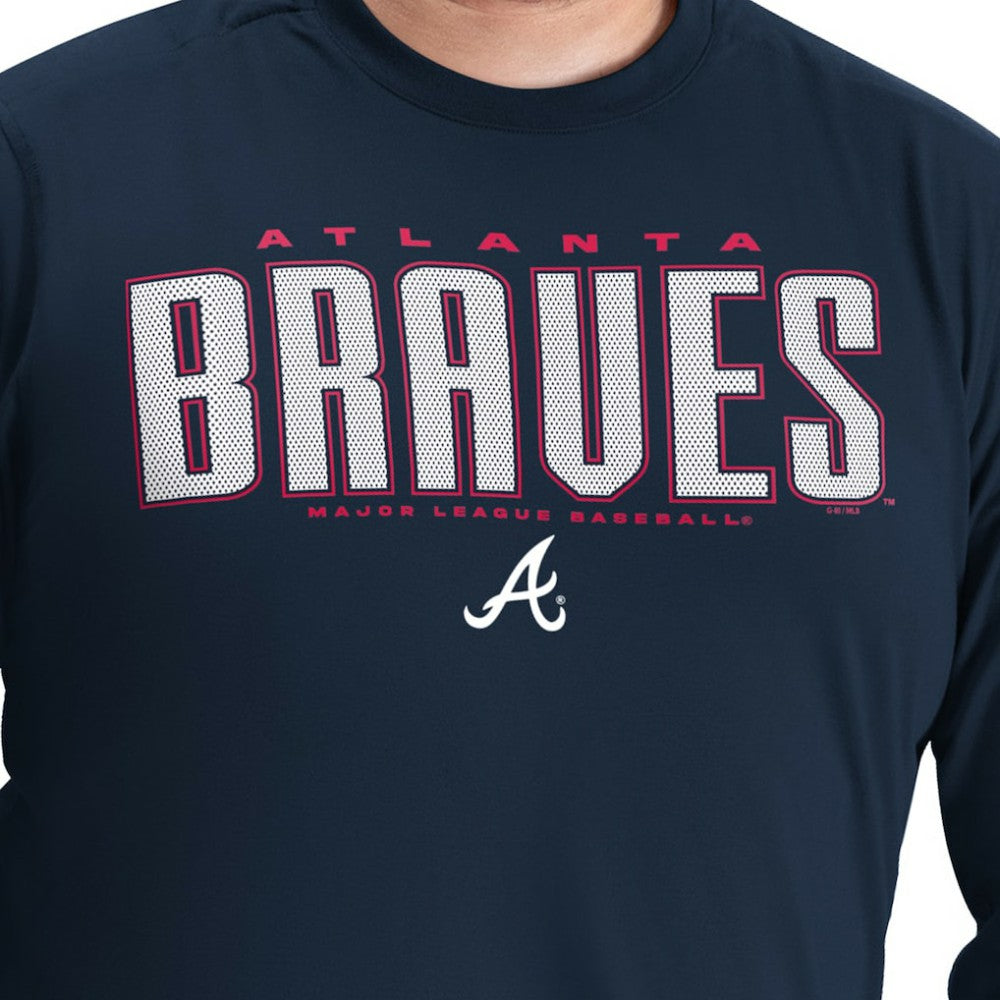 Atlanta Braves G-III Sports by Carl Banks Adaptive Long Sleeve T-Shirt - MLB