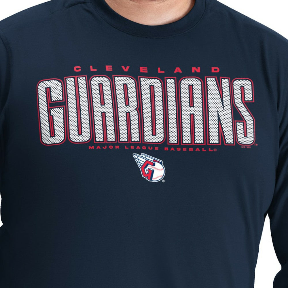 Cleveland Guardians G-III Sports by Carl Banks Adaptive Long Sleeve T-Shirt - MLB