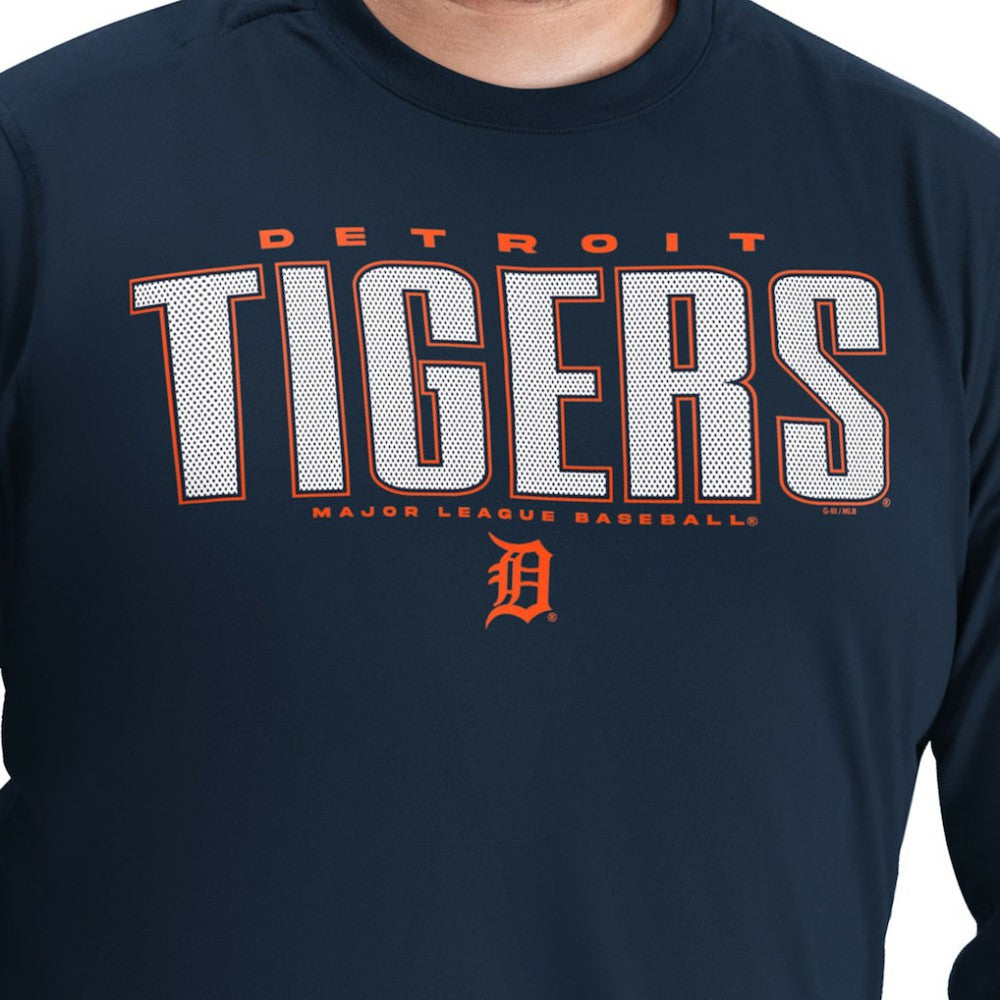 Detroit Tigers G-III Sports by Carl Banks Adaptive Long Sleeve T-Shirt - MLB