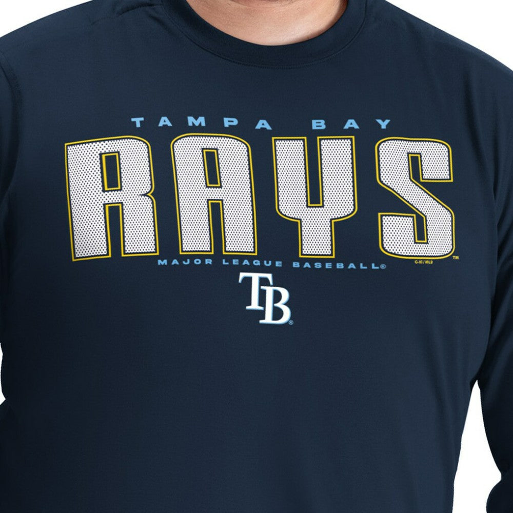 Tampa Bay Rays G-III Sports by Carl Banks Adaptive Long Sleeve T-Shirt - MLB