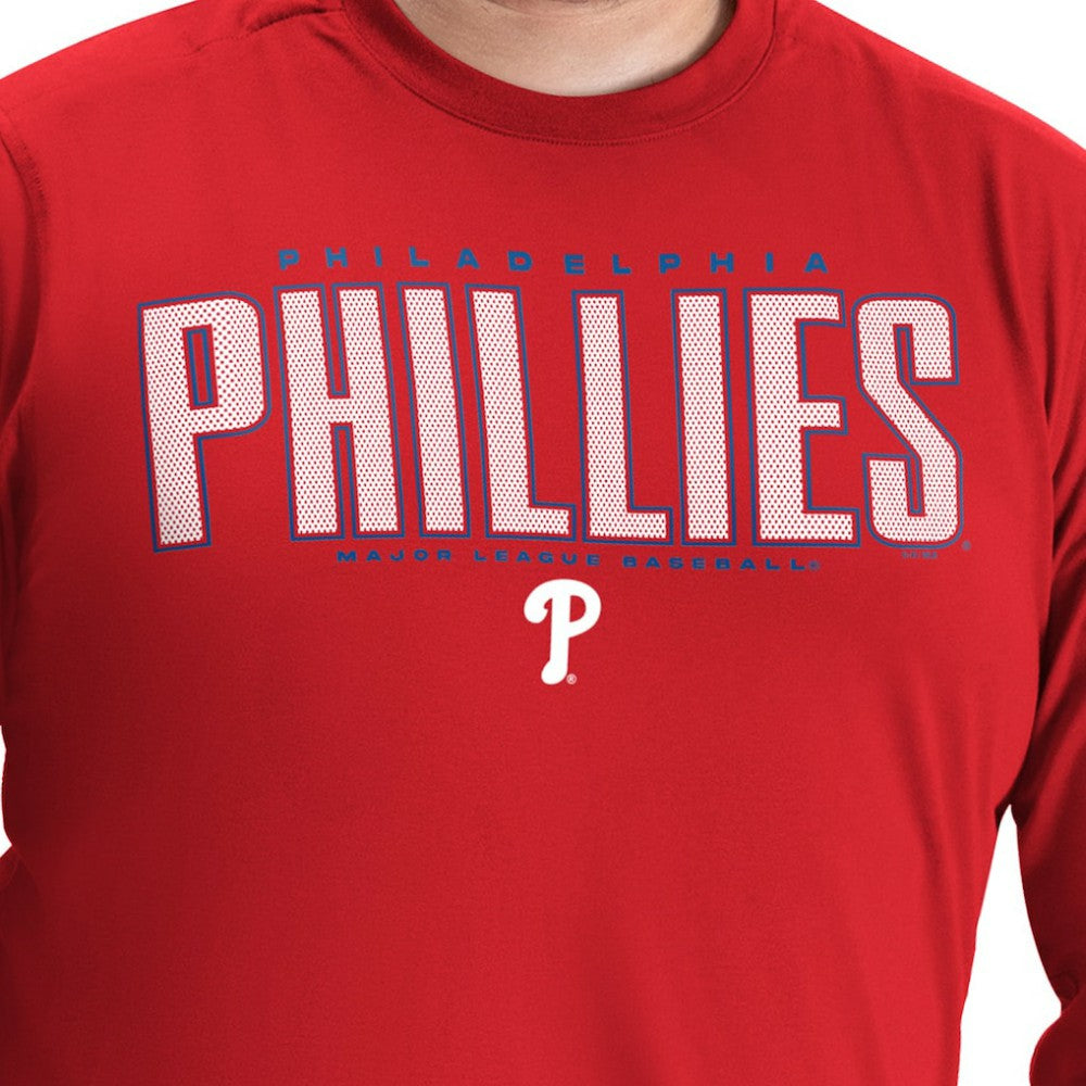 Philadelphia Phillies G-III Sports by Carl Banks Adaptive Long Sleeve T-Shirt - MLB
