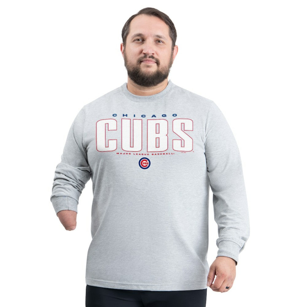 Chicago Cubs G-III Sports by Carl Banks Adaptive Long Sleeve T-Shirt - MLB