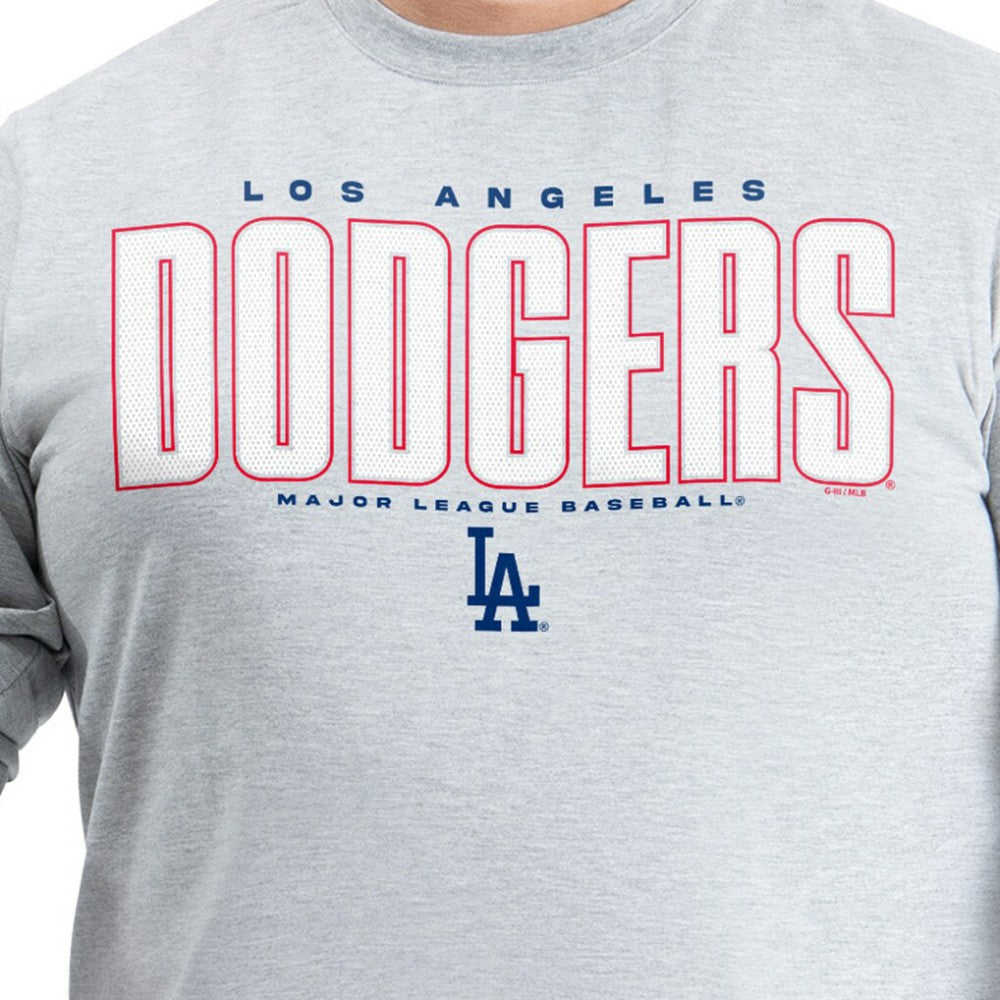Los Angeles Dodgers G-III Sports by Carl Banks Adaptive Long Sleeve T-Shirt - MLB