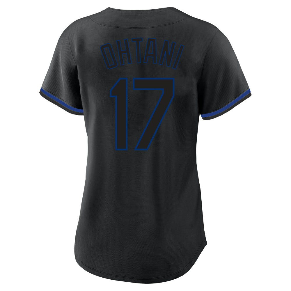 Shohei Ohtani Los Angeles Dodgers Profile Women's Plus Size Player Name & Number Fashion Jersey - MLB