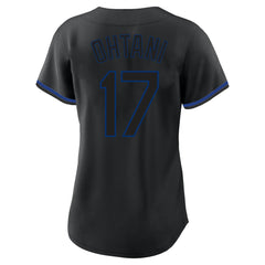 Shohei Ohtani Los Angeles Dodgers Profile Women's Plus Size Player Name & Number Fashion Jersey - MLB