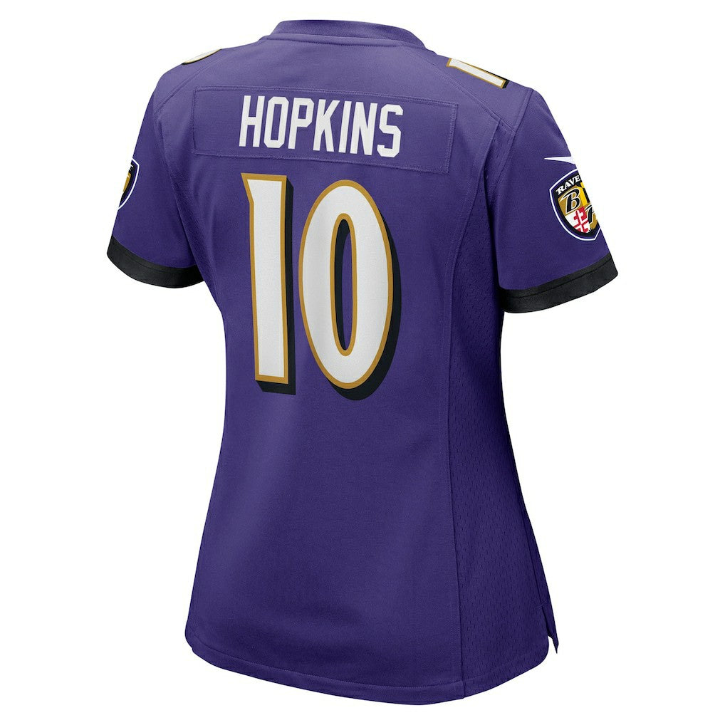 DeAndre Hopkins Baltimore Ravens Women's Team Game Jersey Purple | Nike for Sale