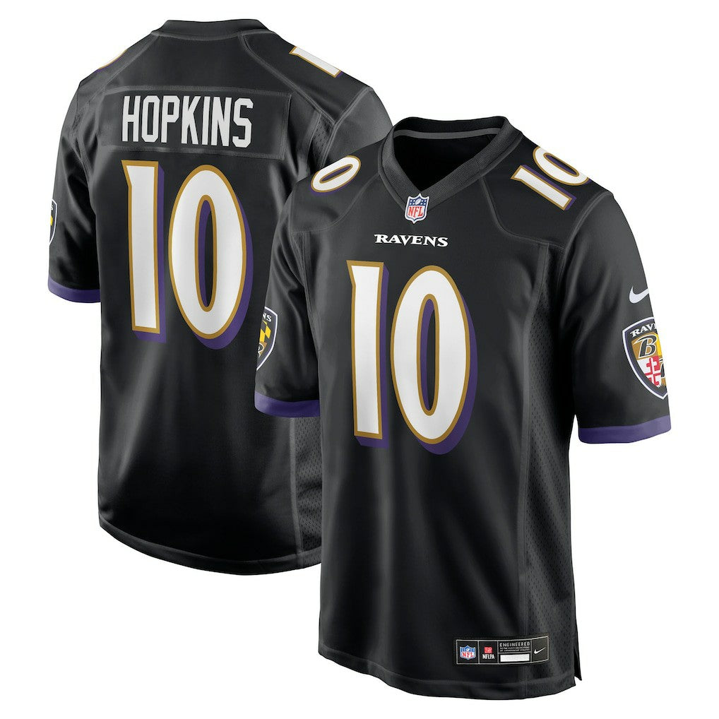 DeAndre Hopkins Baltimore Ravens Alternate Game Jersey Black | Nike for Sale