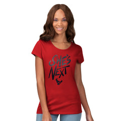 Houston Texans G-III 4Her by Carl Banks Women's She's Next Endzone T-Shirt Red | NFL