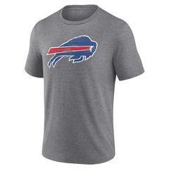 Buffalo Bills Heritage Custom Name & Number Tri-Blend T-Shirt Gray | NFL