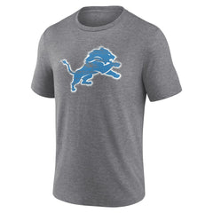 Detroit Lions Heritage Custom Name & Number Tri-Blend T-Shirt Gray | NFL