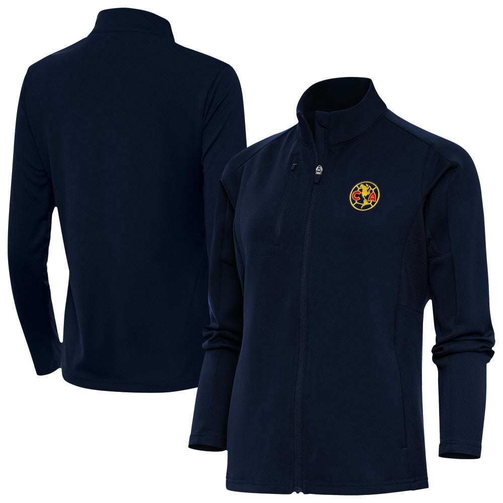 Club America Antigua Women's Genesis Full-Zip Jacket Navy - FIFA World CUP