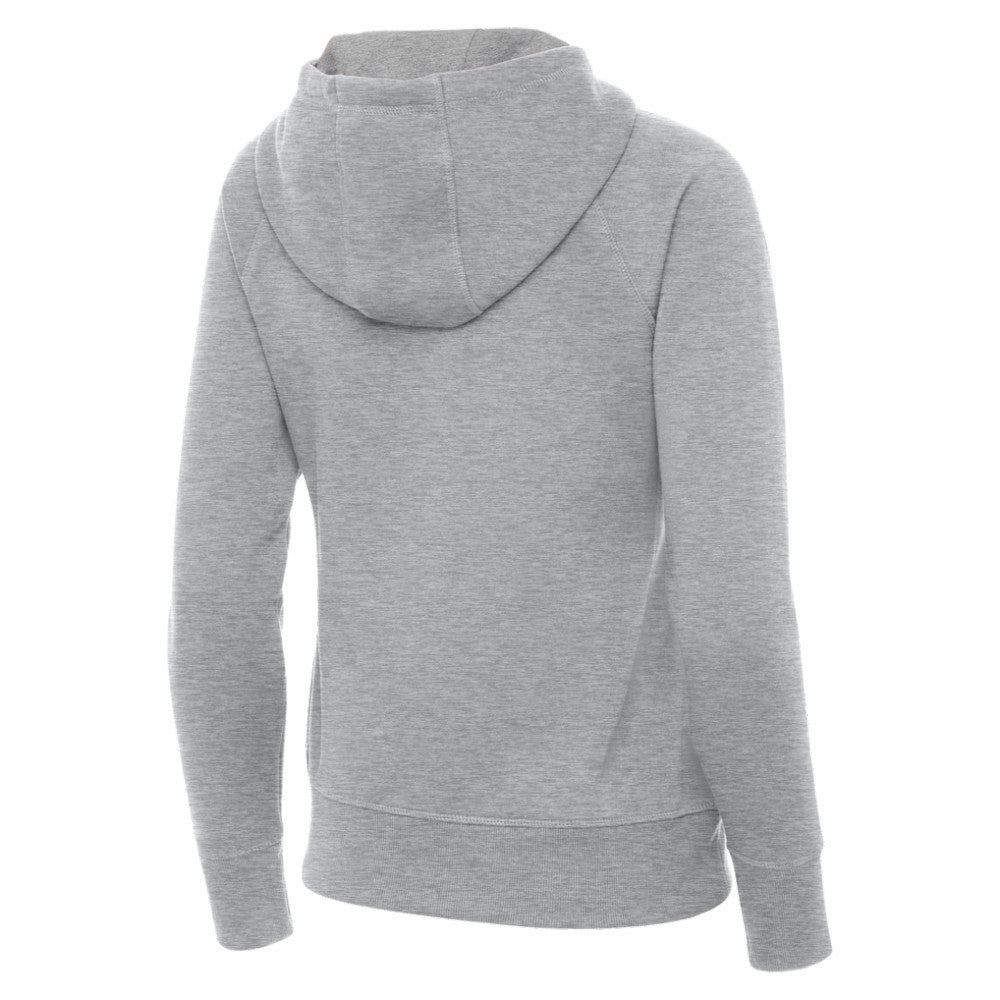Club America Antigua Women's Takeover Full-Zip Hoodie Heather Gray - FIFA World CUP