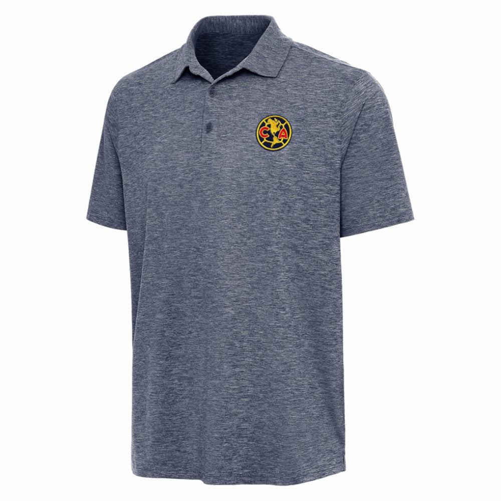 Club America Antigua Triple Shot Polo Heather Navy - FIFA World CUP