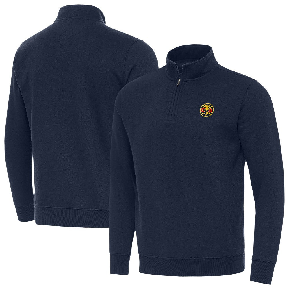 Club America Antigua Landslide Quarter-Zip Pullover Navy - FIFA World CUP