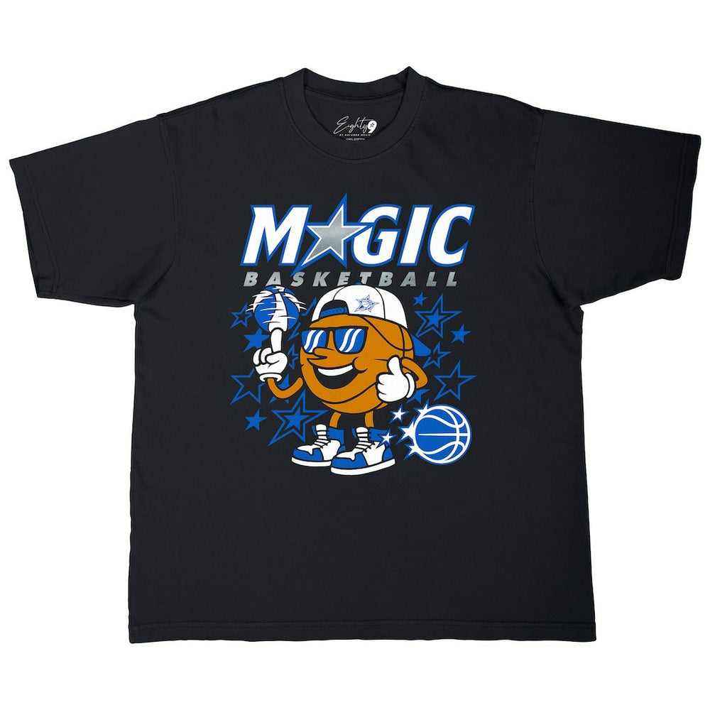 Orlando Magic Unisex Oversized Cool Guy Urban Essentials T-Shirt Black - NBA