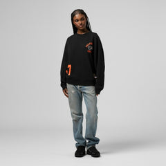Philadelphia Flyers Mitchell & Ness Women's Vintage Crewneck Sweatshirt - Black - NHL