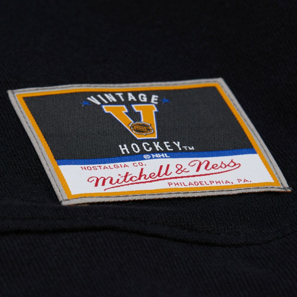Philadelphia Flyers Mitchell & Ness Women's Vintage Crewneck Sweatshirt - Black - NHL