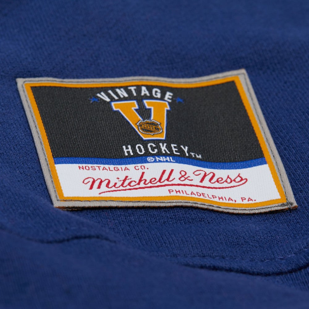 New York Rangers Mitchell & Ness Women's Vintage Crewneck Sweatshirt - Blue - NHL