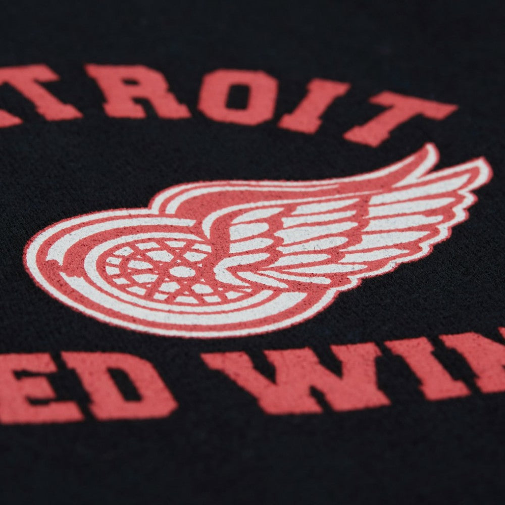 Detroit Red Wings Mitchell & Ness Women's Vintage Crewneck Sweatshirt - Black - NHL
