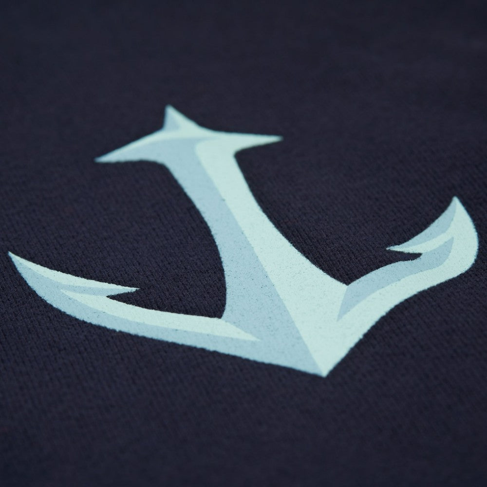 Seattle Kraken Mitchell & Ness Women's Vintage Crewneck Sweatshirt - Deep Sea Blue - NHL