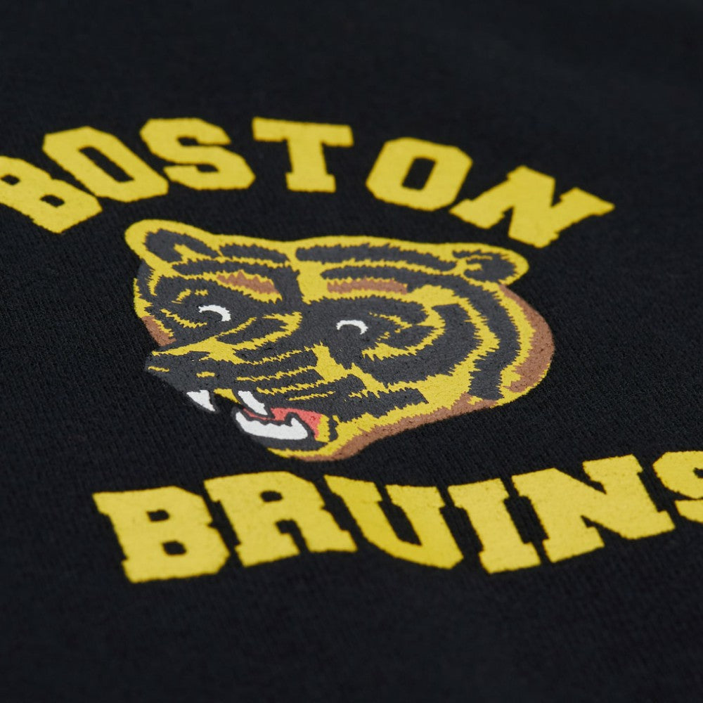 Boston Bruins Mitchell & Ness Women's Vintage Crewneck Sweatshirt - Black - NHL
