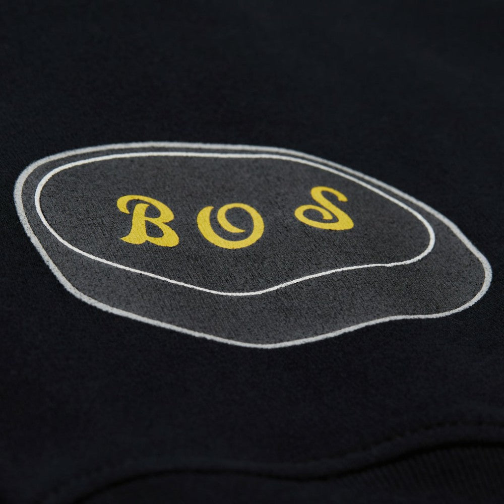Boston Bruins Mitchell & Ness Women's Vintage Crewneck Sweatshirt - Black - NHL