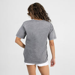 Houston Texans Gameday Couture Women's Relaxed Iconic Edge Rhinestone V-Neck T-Shirt Gray | NFL