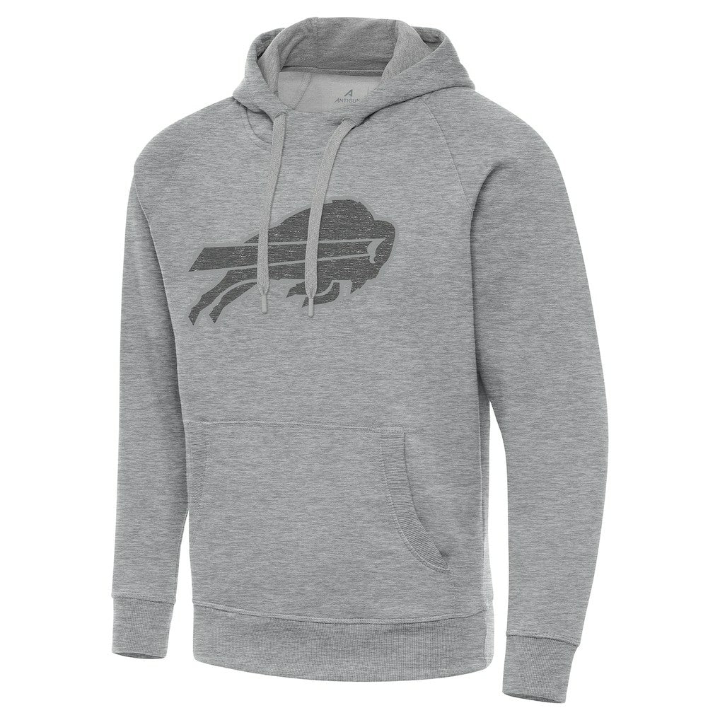 Buffalo Bills Antigua Victory Hoodie Heather Gray | NFL