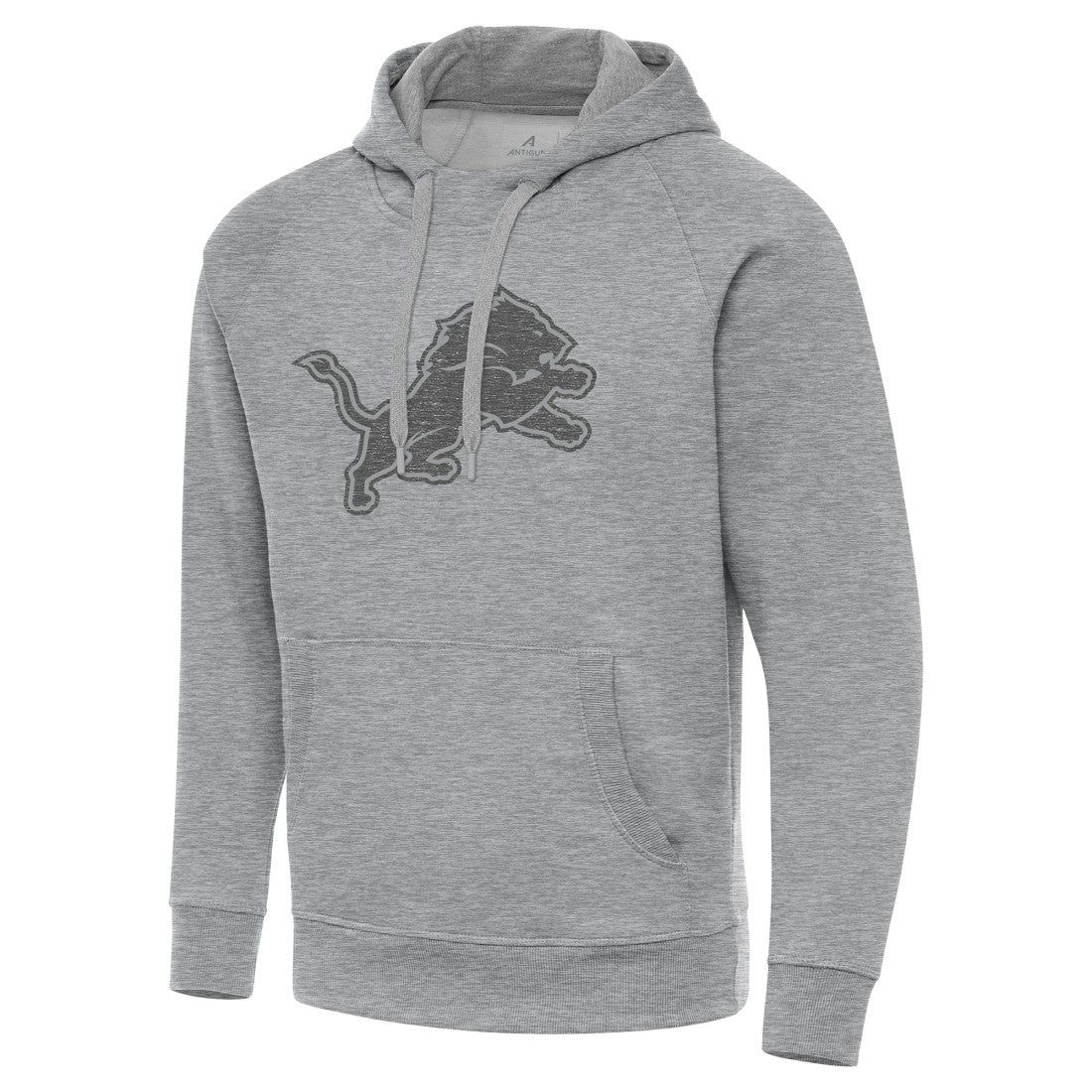 Detroit Lions Antigua Victory Hoodie Heather Gray | NFL