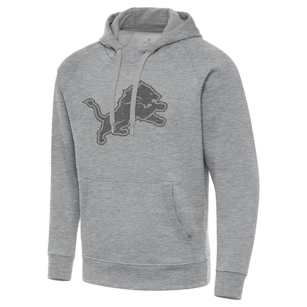 Detroit Lions Antigua Victory Hoodie Heather Gray | NFL