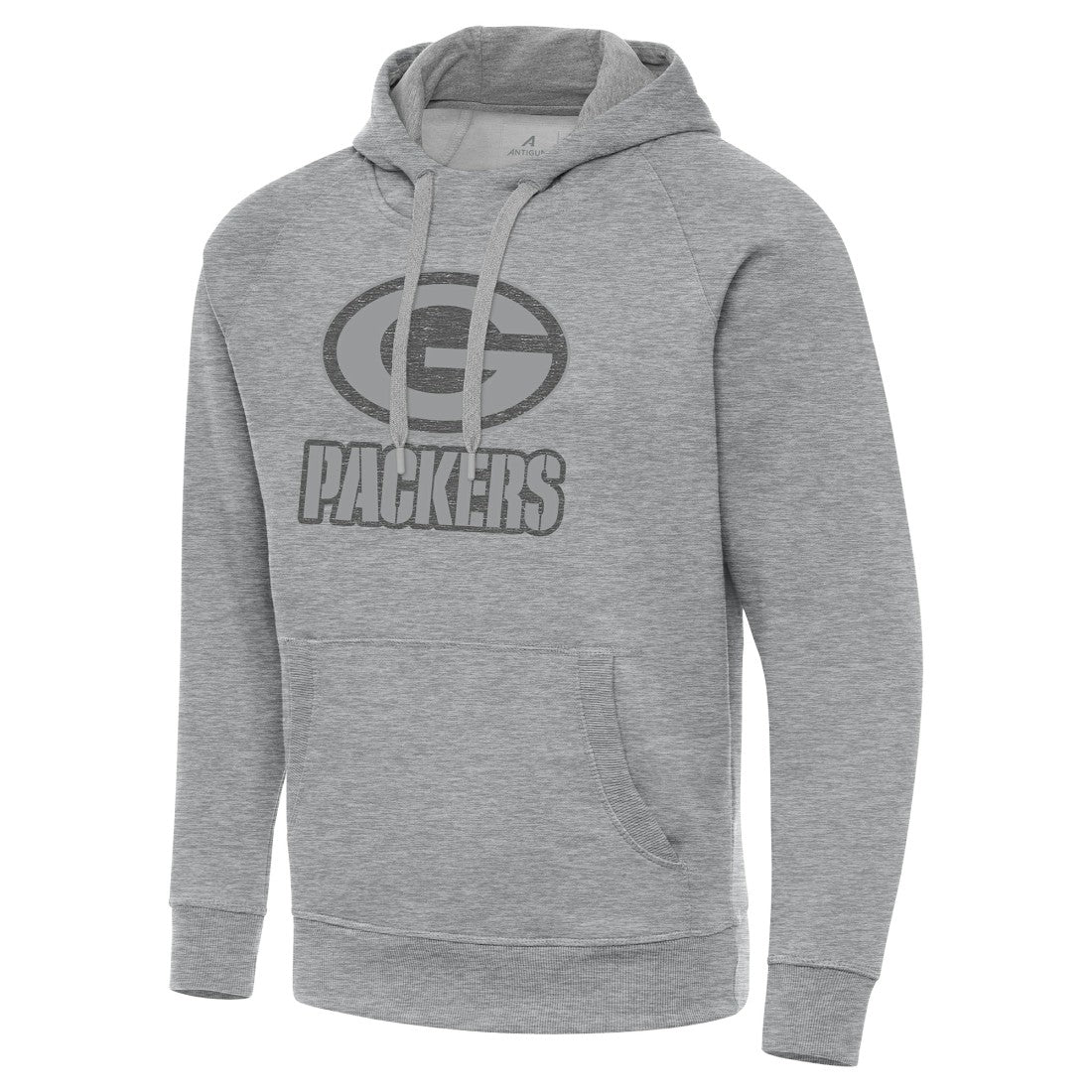 Green Bay Packers Antigua Victory Hoodie Heather Gray | NFL