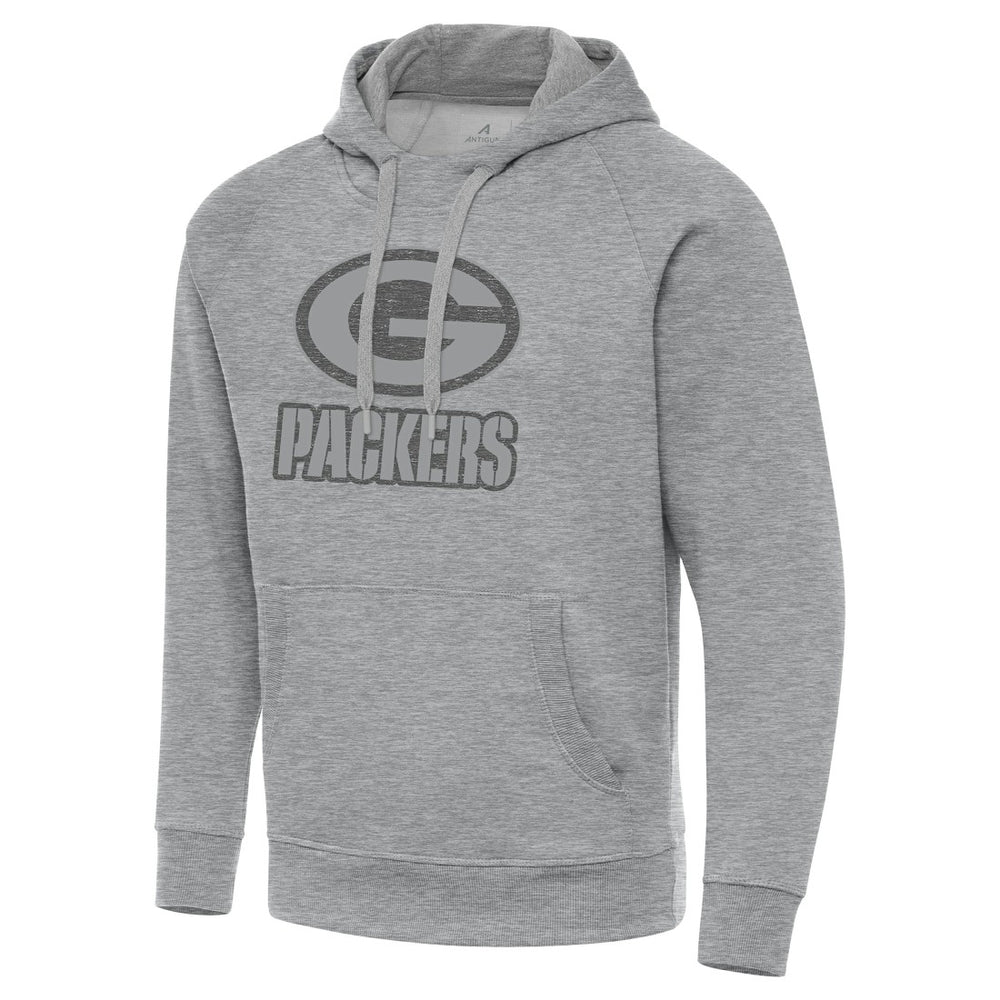 Green Bay Packers Antigua Victory Hoodie Heather Gray | NFL