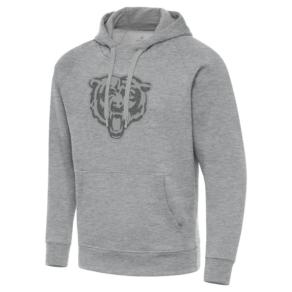 Chicago Bears Antigua Victory Hoodie Heather Gray | NFL