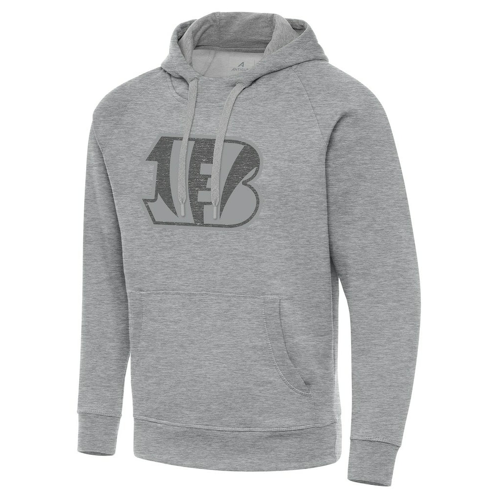 Cincinnati Bengals Antigua Victory Hoodie Heather Gray | NFL