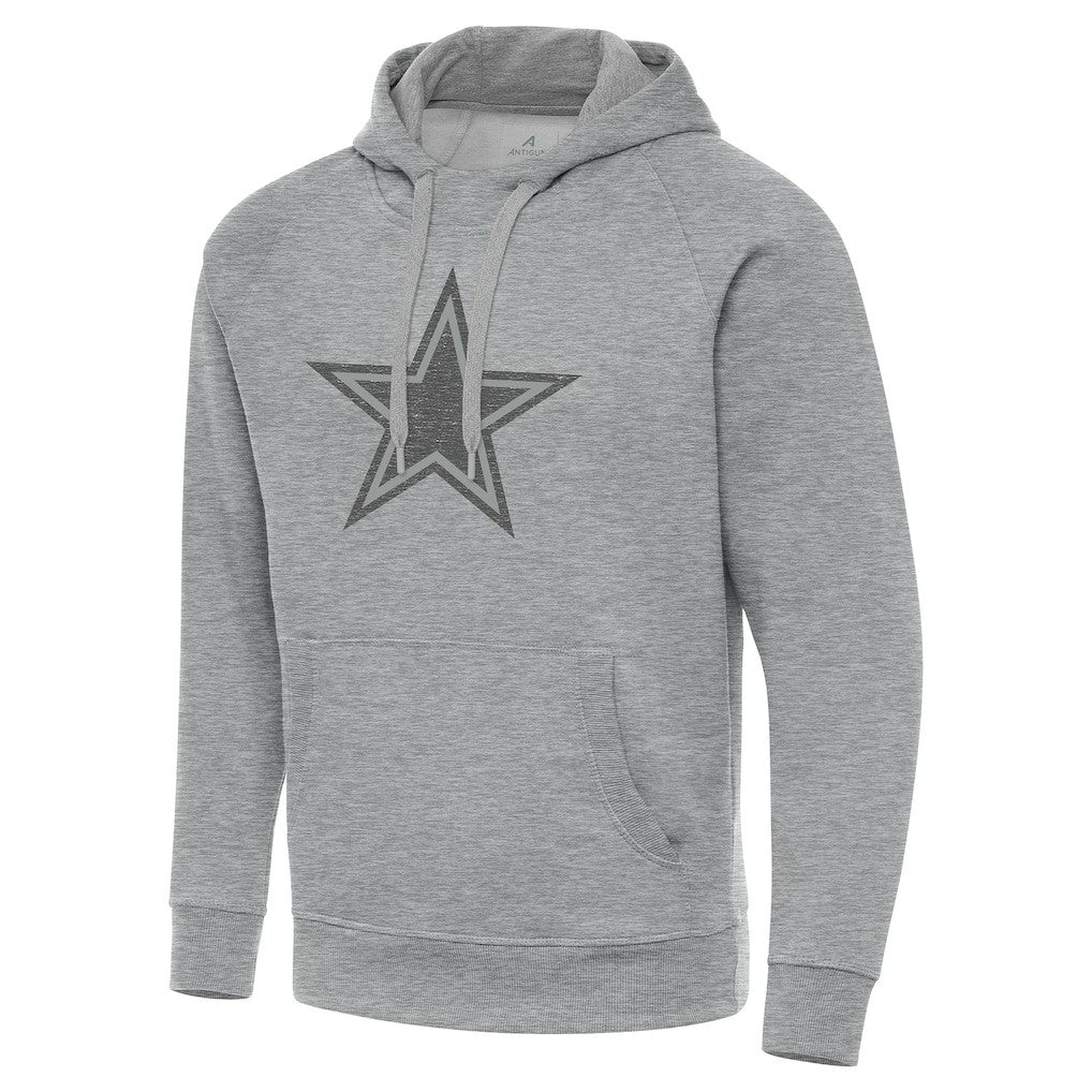 Dallas Cowboys Antigua Victory Hoodie Heather Gray | NFL
