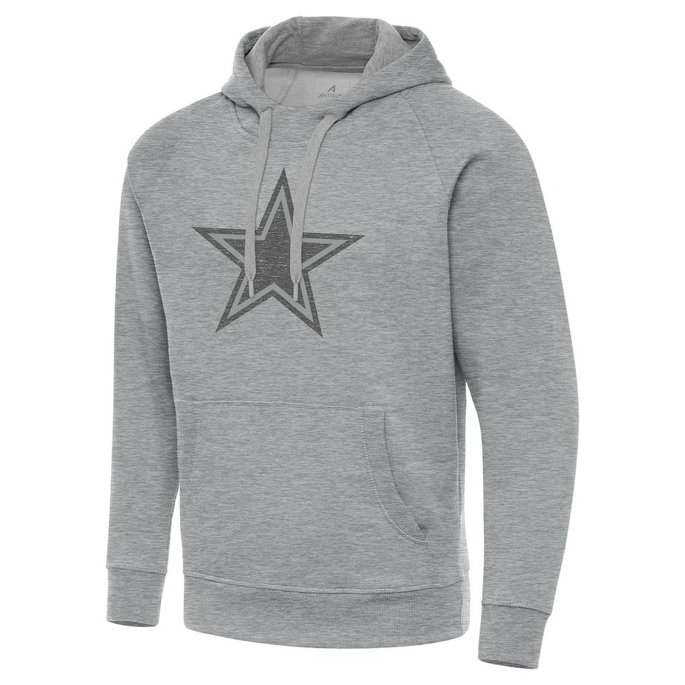 Dallas Cowboys Antigua Victory Hoodie Heather Gray | NFL