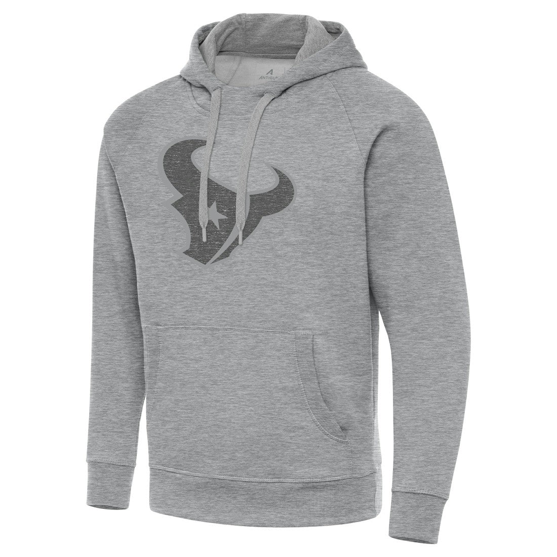 Houston Texans Antigua Victory Hoodie Heather Gray | NFL