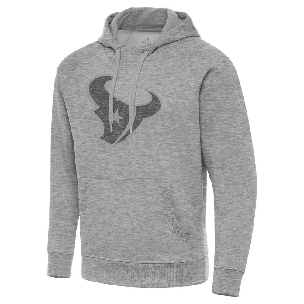 Houston Texans Antigua Victory Hoodie Heather Gray | NFL