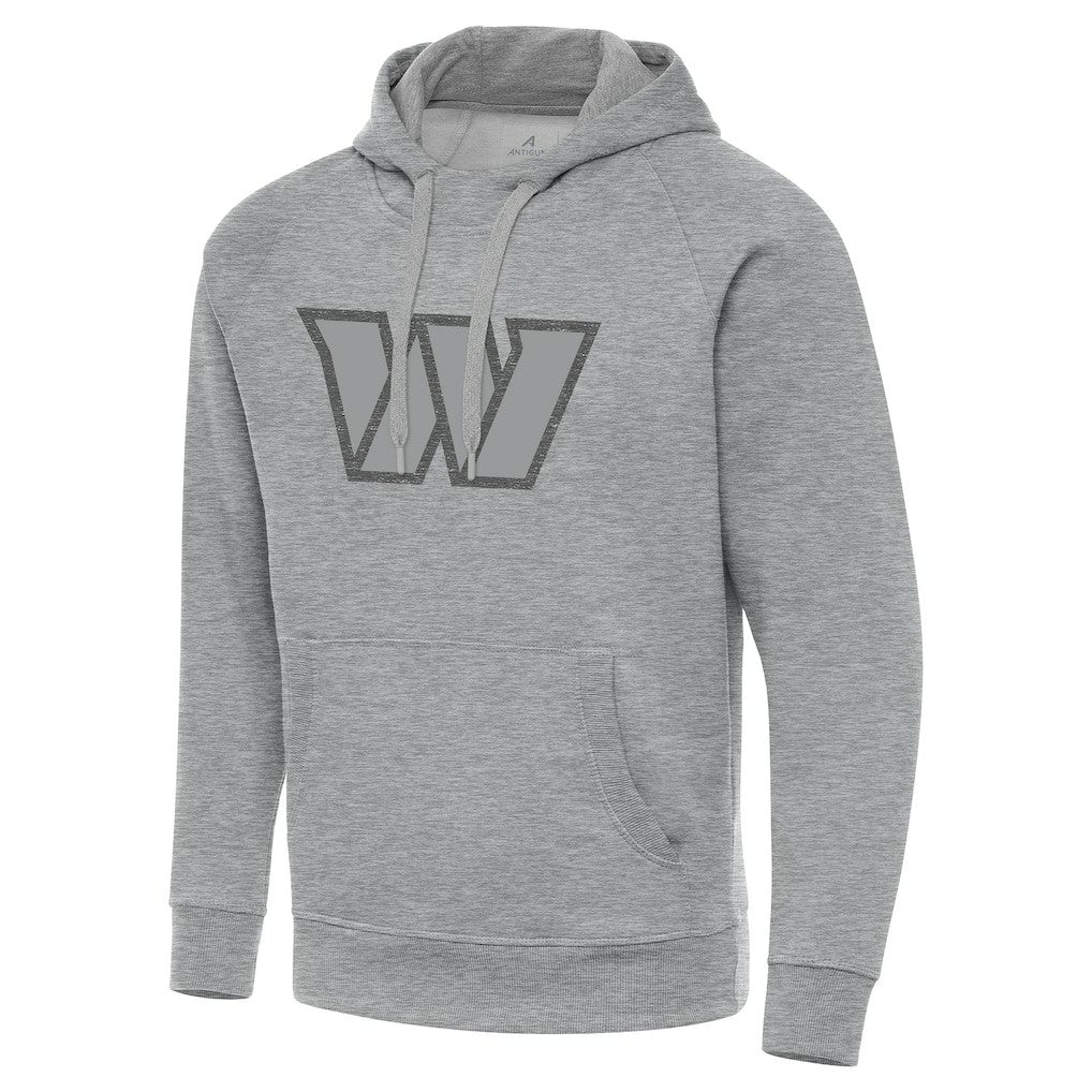 Washington Commanders Antigua Victory Hoodie Heather Gray | NFL